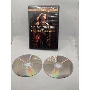 The HUNGER GAMES + CATCHING FIRE DVD+Digital Ultraviolet 2-Movie Set (Both Movie